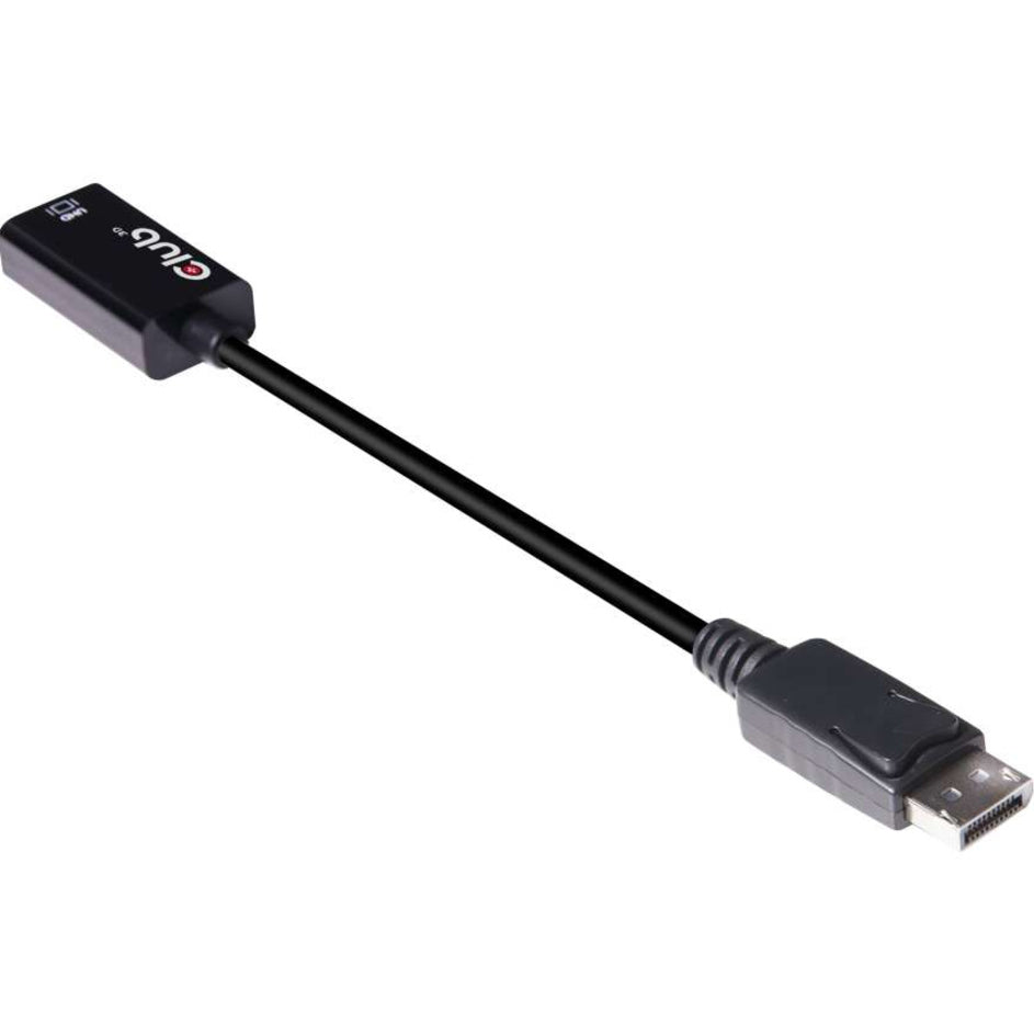 Club 3D CAC-1080 DisplayPort 1.4 vers HDMI 2.0a HDR Câble Répéteur Actif Longueur de 752"