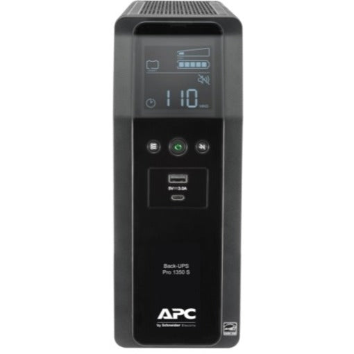 APC BR1350MS Back-UPS Pro Tower UPS、1350VA / 810W、3年間保証、Energy Star、RoHS認定 品：APC ブランド名：APC
