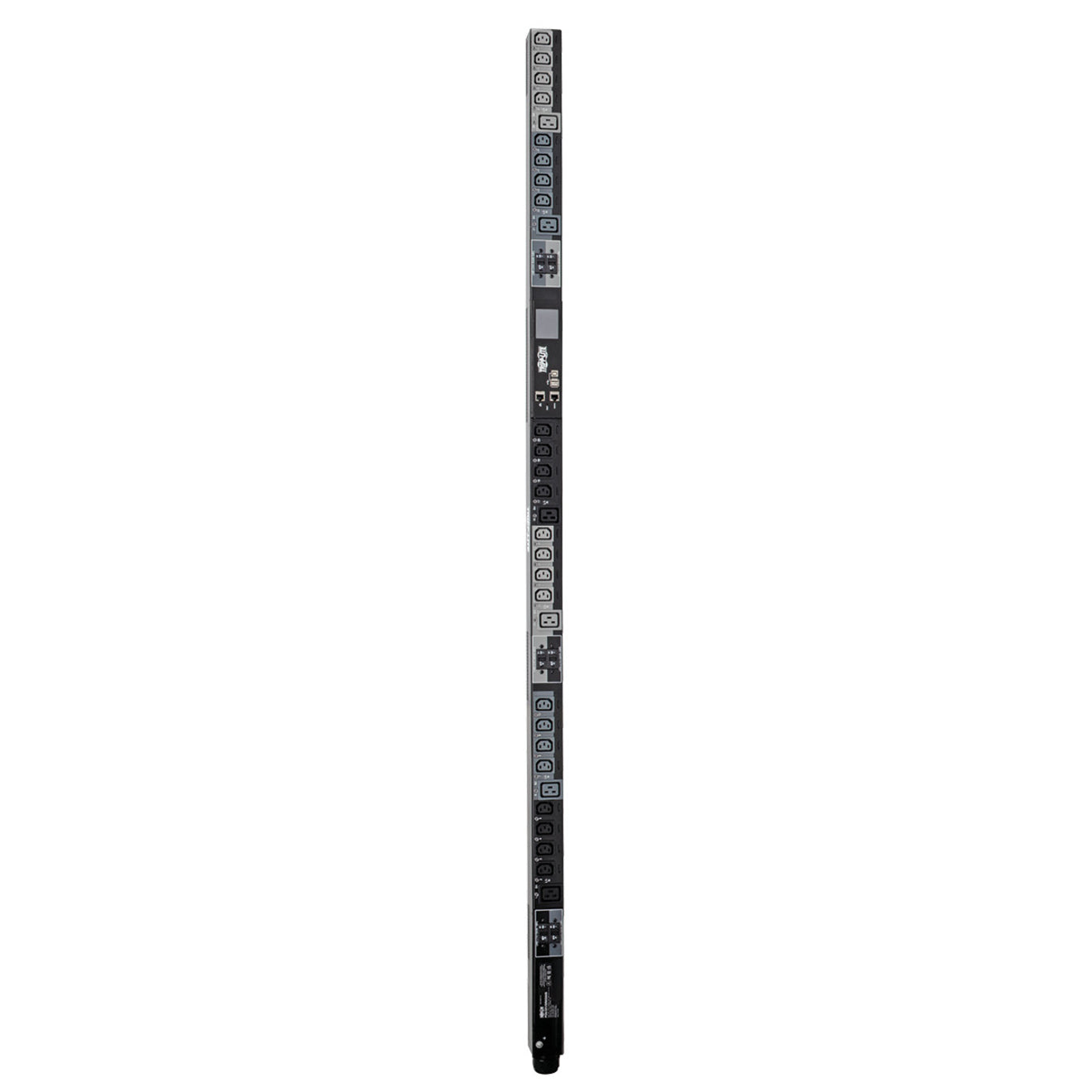 Tripp Lite PDU3XEVSRHWB 30-Outlet PDU 3-Phase Switched 28.80 kW Power Rating  Tripp Lite PDU3XEVSRHWB 30-Outlet PDU 3-fase Geschakeld 28.80 kW Vermogensclassificatie