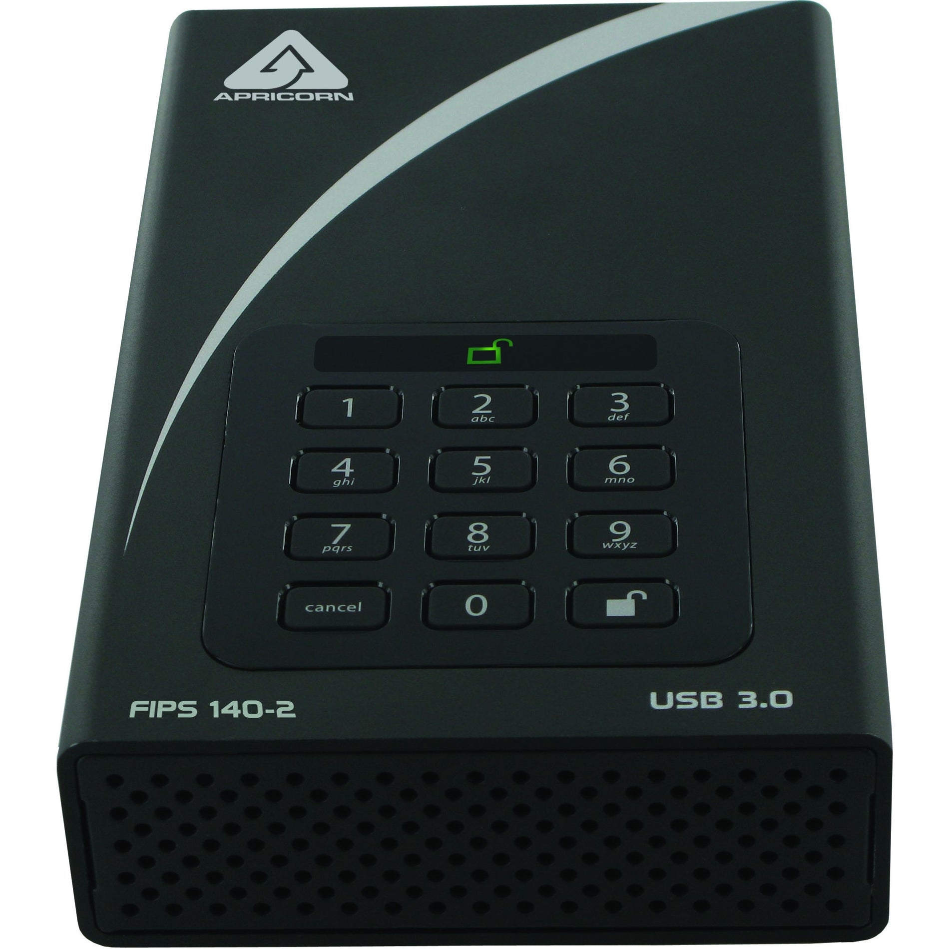 Apricorn ADT-3PL256F-12TB Aegis Padlock DT FIPS USB 3.0 Desktop Drive 12TB Secure Storage Solution