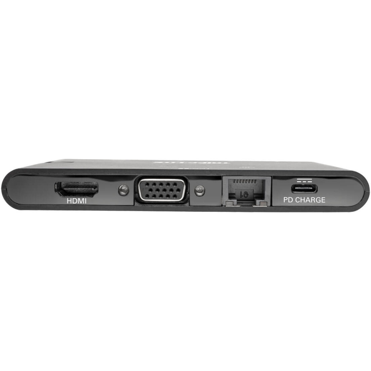 Tripp Lite U442-DOCK3-B USB C Docking Station with HDMI, VGA, MDP B, 4 USB Ports, RJ-45 Network, 100W Power Supply