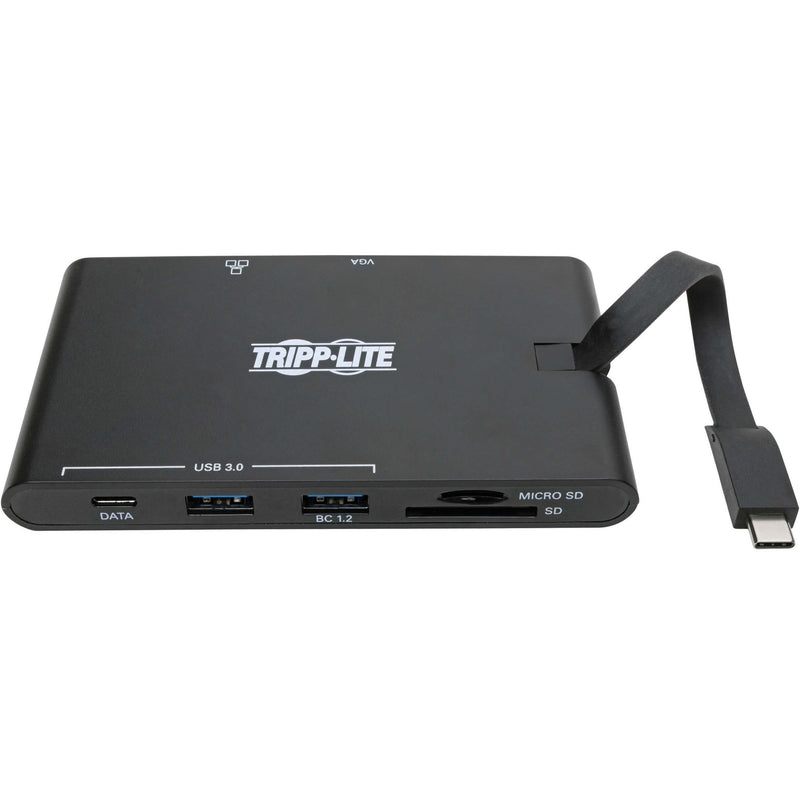 Close-up view of USB 3.0 ports on docking station