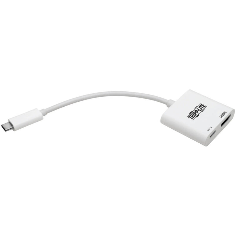 Side view of the Tripp Lite USB-C to HDMI adapter showing slim profile