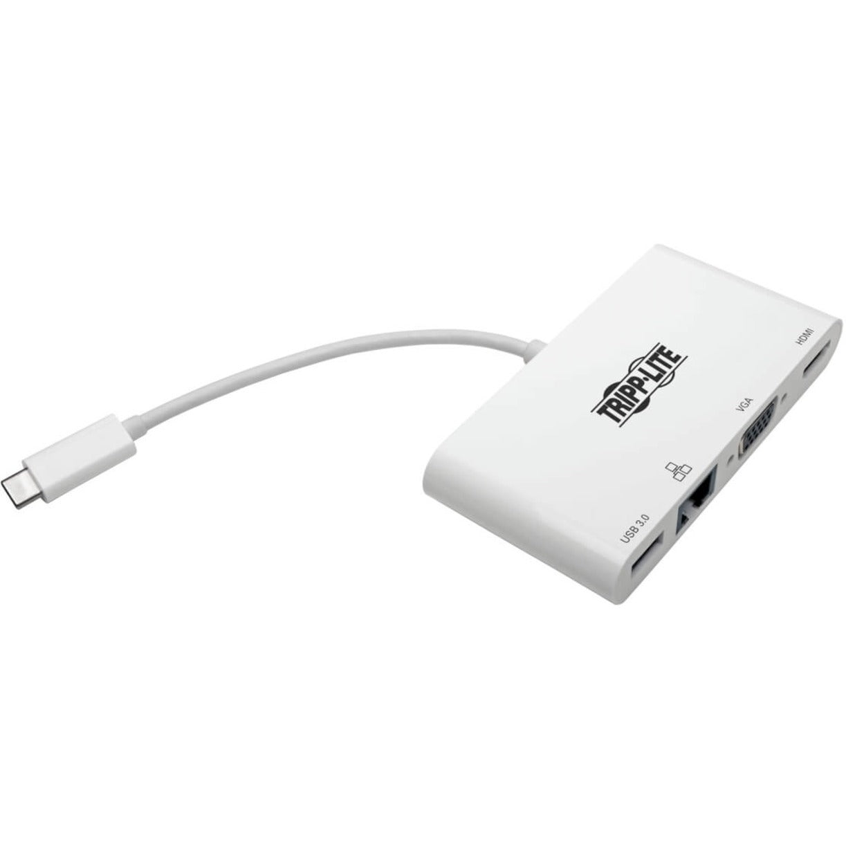 Side angle view of Tripp Lite USB-C adapter showing slim profile-alternate-image4