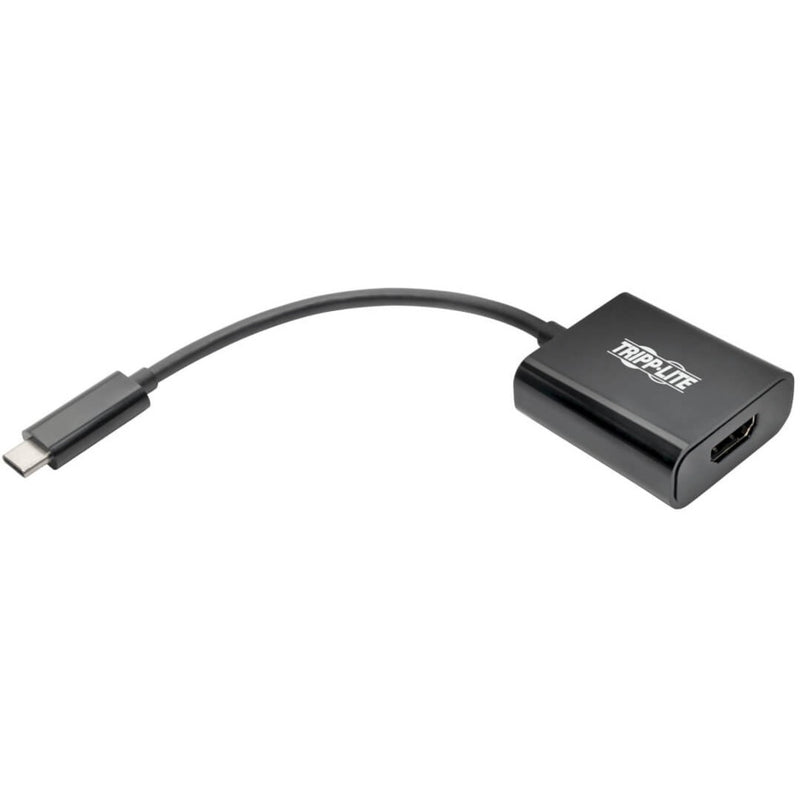 Side view of Tripp Lite USB-C to HDMI adapter showing slim profile