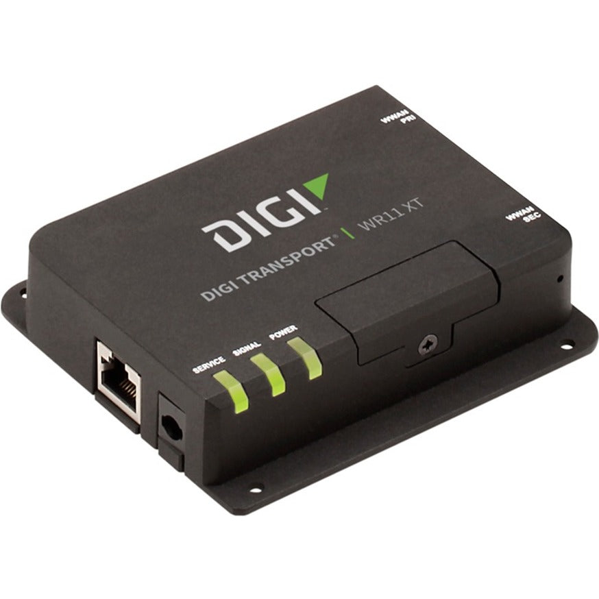 Digi WR11-M600-DE1-XB TransPort WR11 XT Modem/Wireless Router, 4G LTE, Fast Ethernet