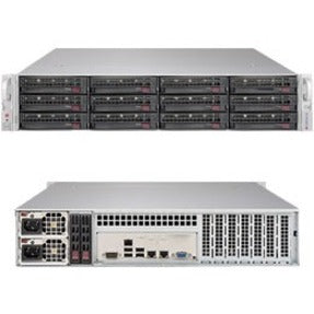 Supermicro SSG-6029P-E1CR12T SuperStorage Server 6029P-E1CR12T, 2U Barebone System, 2XPHI C624, 12X3.5HS