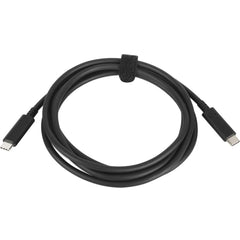 Lenovo 4X90Q59480 USB-C zu USB-C Kabel 2m High-Speed Data Transfer 6.56 ft Schwarz