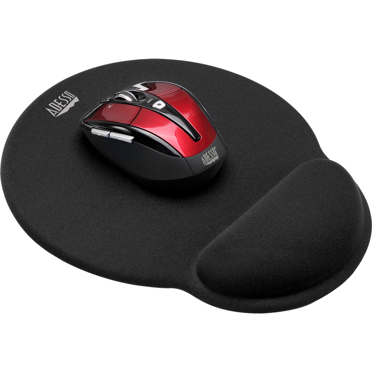 Adesso TRUFORM P200 Memory Foam Mouse Pad con supporto per polso liscio ergonomico confortevole antiscivolo