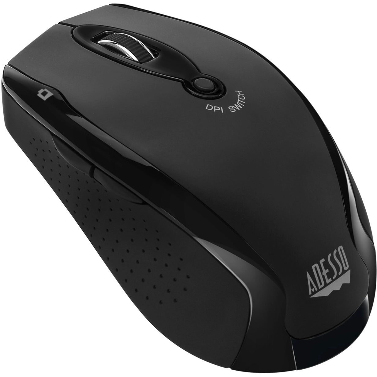 Adesso M20R Mouse, Optical Wireless Red, 6 Buttons