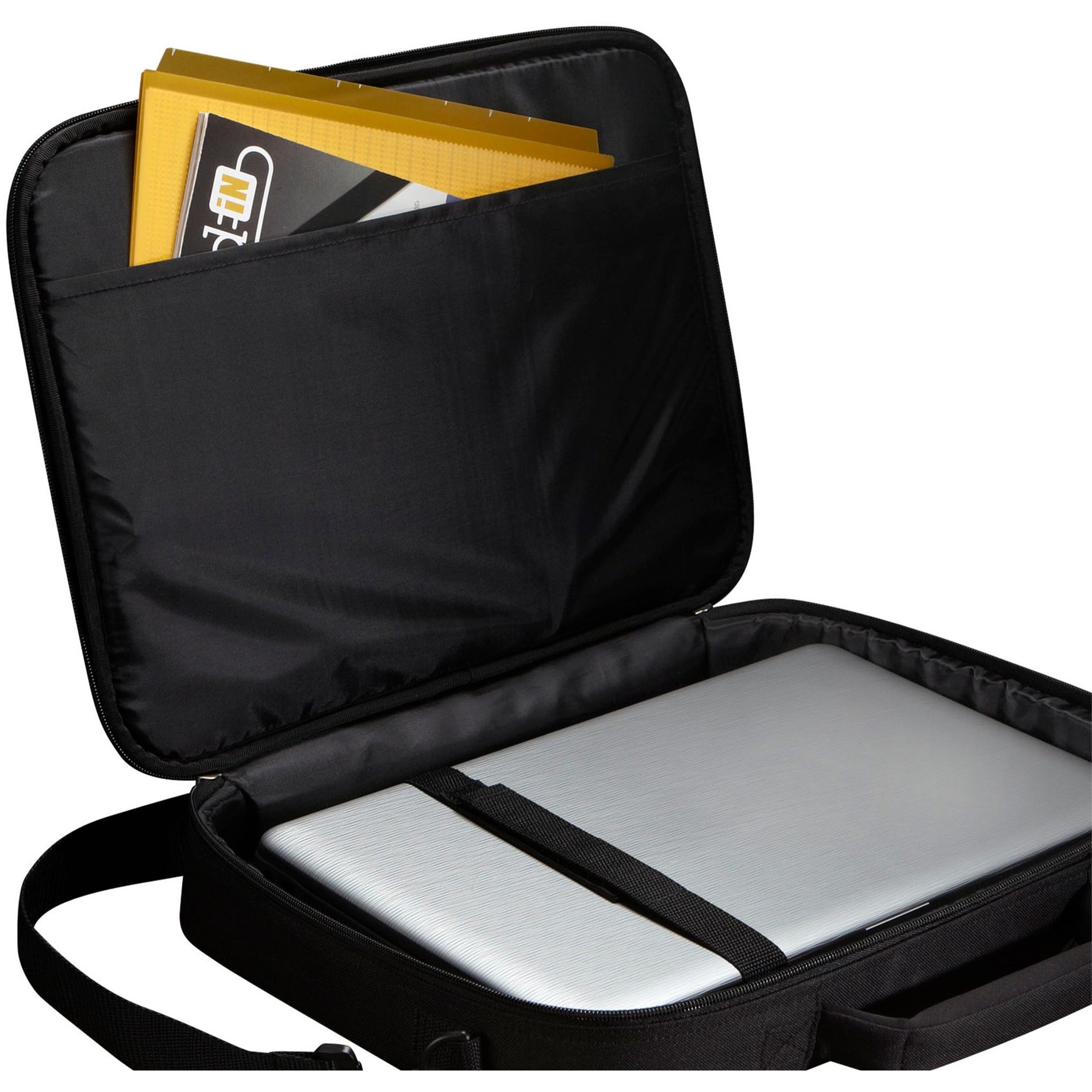 Case Logic 3201491 VNCI-215 15.6" حقيبة حاسوب محمولة، أسود، مقبض، بوليستر العلامة التجارية: كيس منطقة ترجمة اسم العلامة التجارية: كيس منطقة