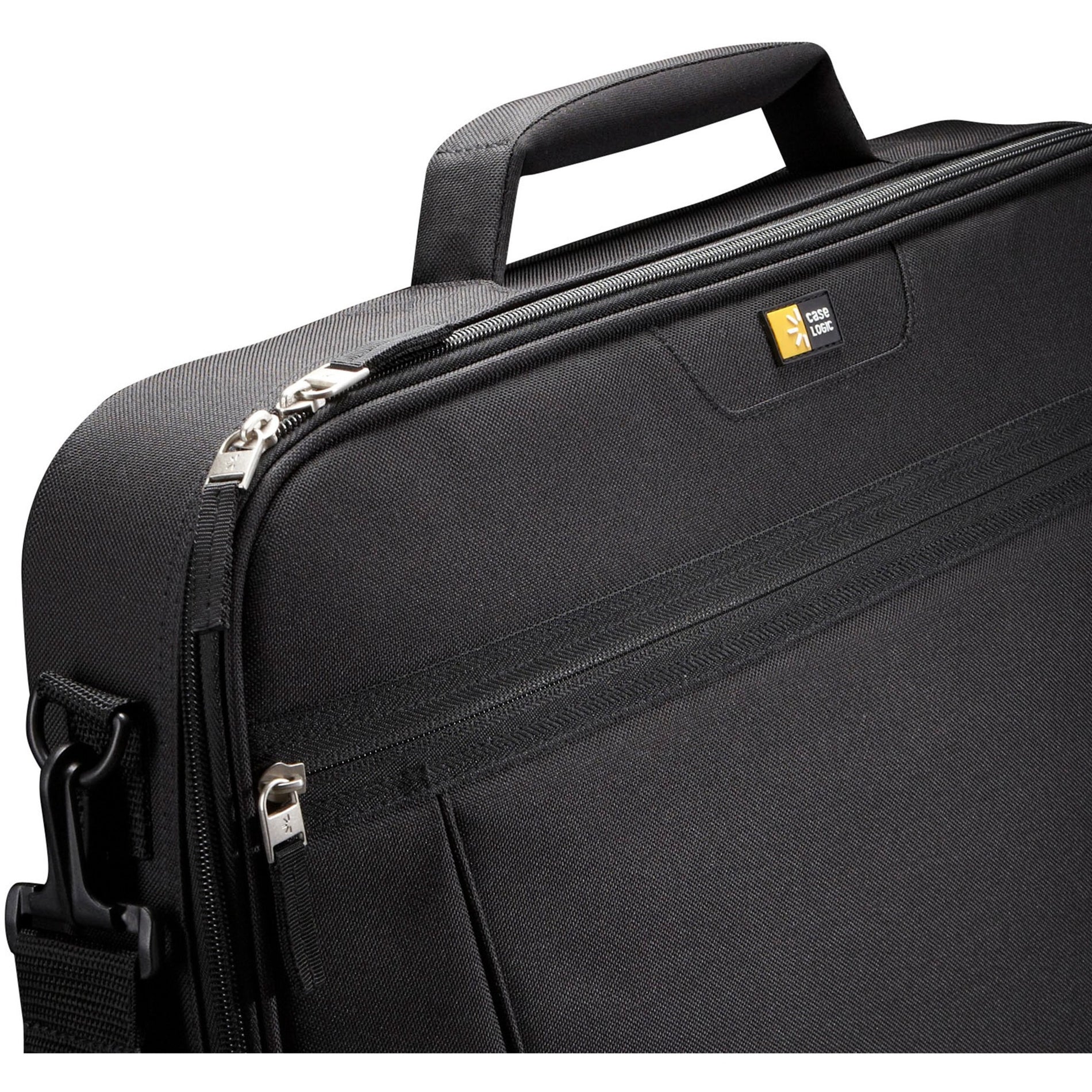 品牌名称：Case Logic  产品名称: Case Logic 3201491 VNCI-215 15.6" Laptop Case Black Handle Polyester  黑色 - Black 手柄 - Handle 聚酯 - Polyester