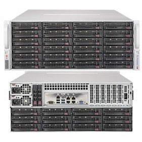 Supermicro SSG-6049P-E1CR36H SuperStorage Server 6049P-E1CR36H, 4U Barebone System, 2XPHI C624 36X3.5HS