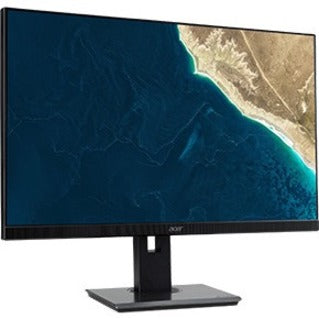 Acer UM.HB7AA.003 B277U Widescreen LCD Monitor, 27" 16:9 4ms 350nits LED, 2xHDMI 1xDisplayport 1miniDP SPK Audio out USB 3.0 Hub Height adj. Rotation US PA PA TCO Black