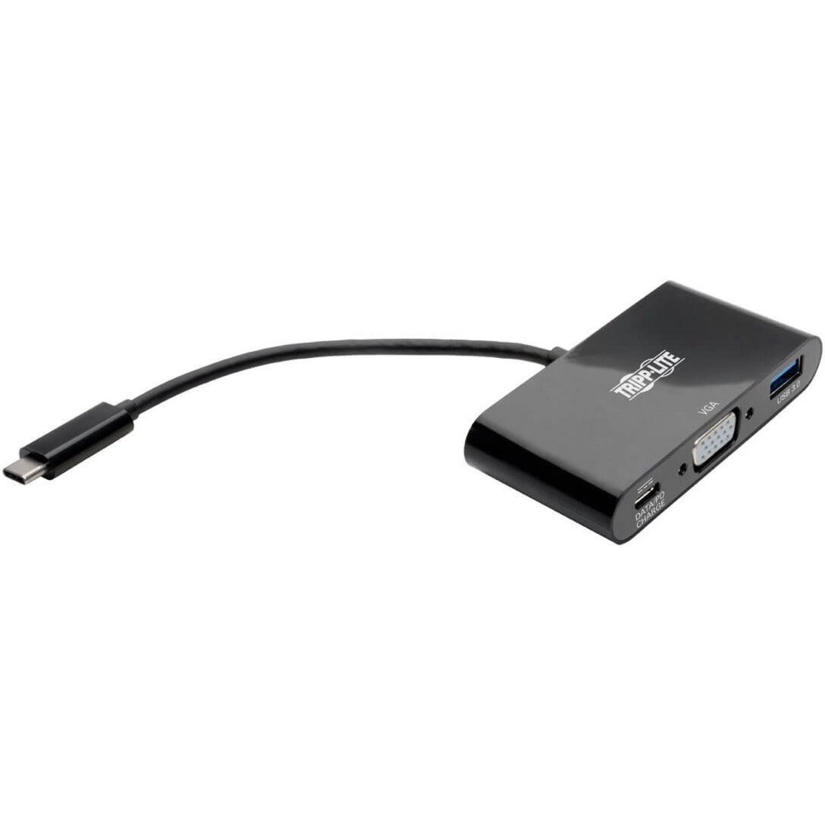 Tripp Lite U444-06N-VUB-C 起重机站，USB C 至 VGA 适配器，雷电 3，USB A 和 USB C 充电，GB 以太网 特立普利  特立普利