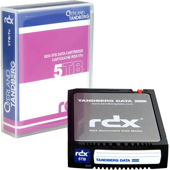 Overland-Tandberg 8862-RDX HDD-based RDX Media, 5TB Cartridge