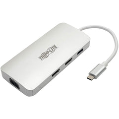 特力尼U442-DOCK12-S对接站，USB-C，HDMI，VGA，雷电，60W电源适配器 特力尼