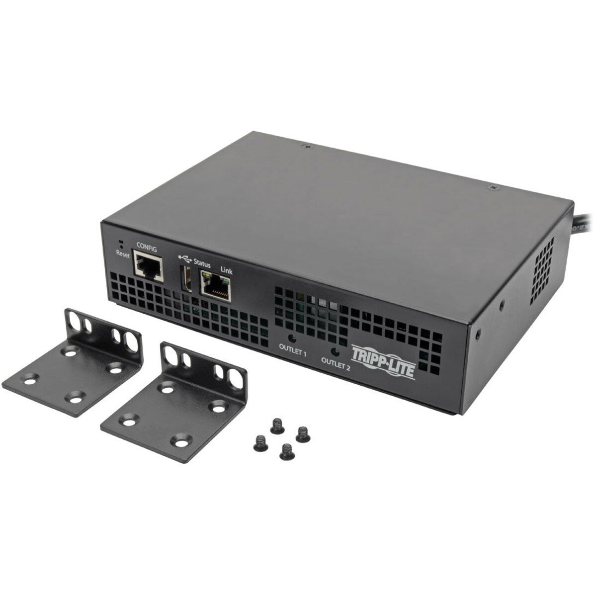 트리프 라이트 PDU15NETLX 2-아웃렛 PDU 1.4KW 단상 미니 스위치 120V 콘센트 IPv4/IPv6 HTTPS SNMPv3 SSH NTP