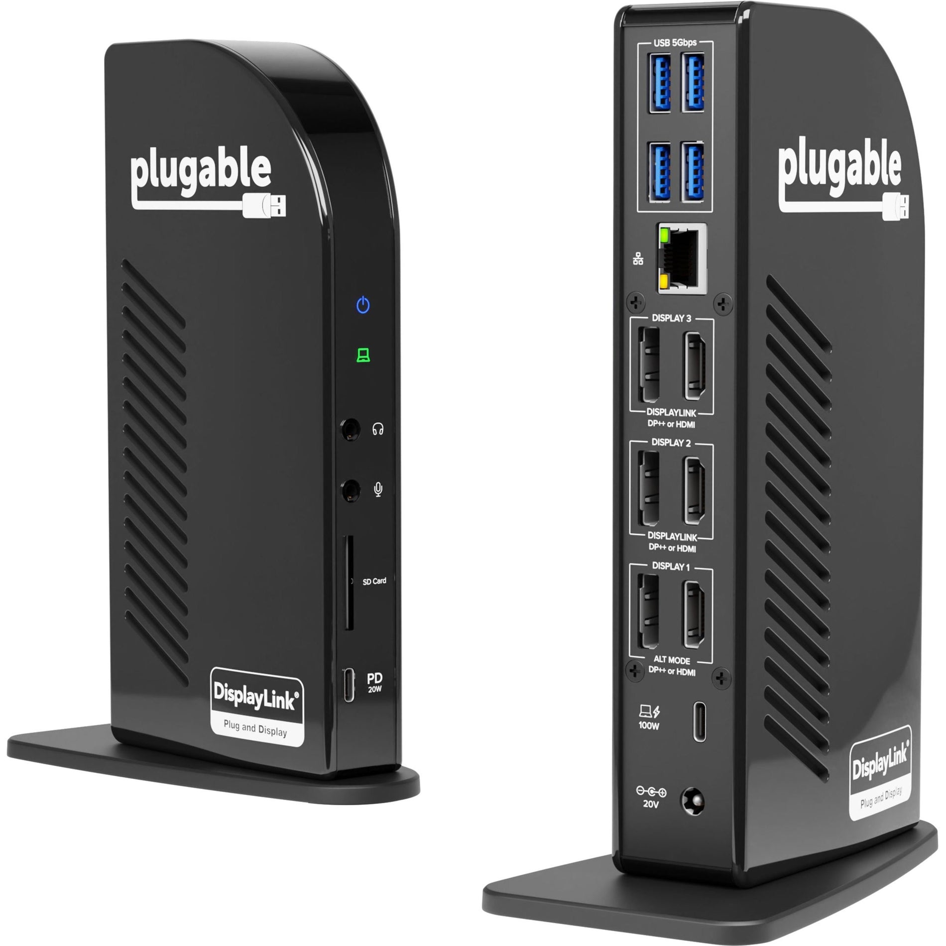 Plugable USB 3.0 Dual 4K Display cheapest Docking Station