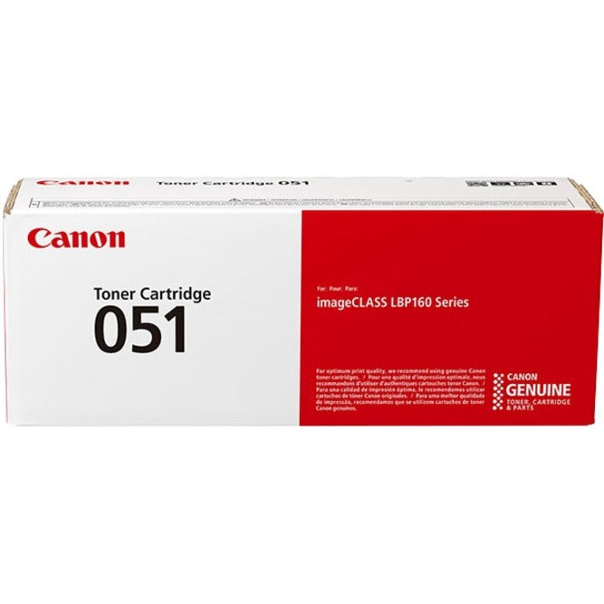 Canon 051 2168C001 Cartridge Originele Laser Toner - Zwart Pakket