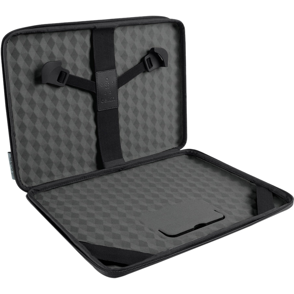 Interior view of Air Protect case showing retention straps and padding-alternate-image3