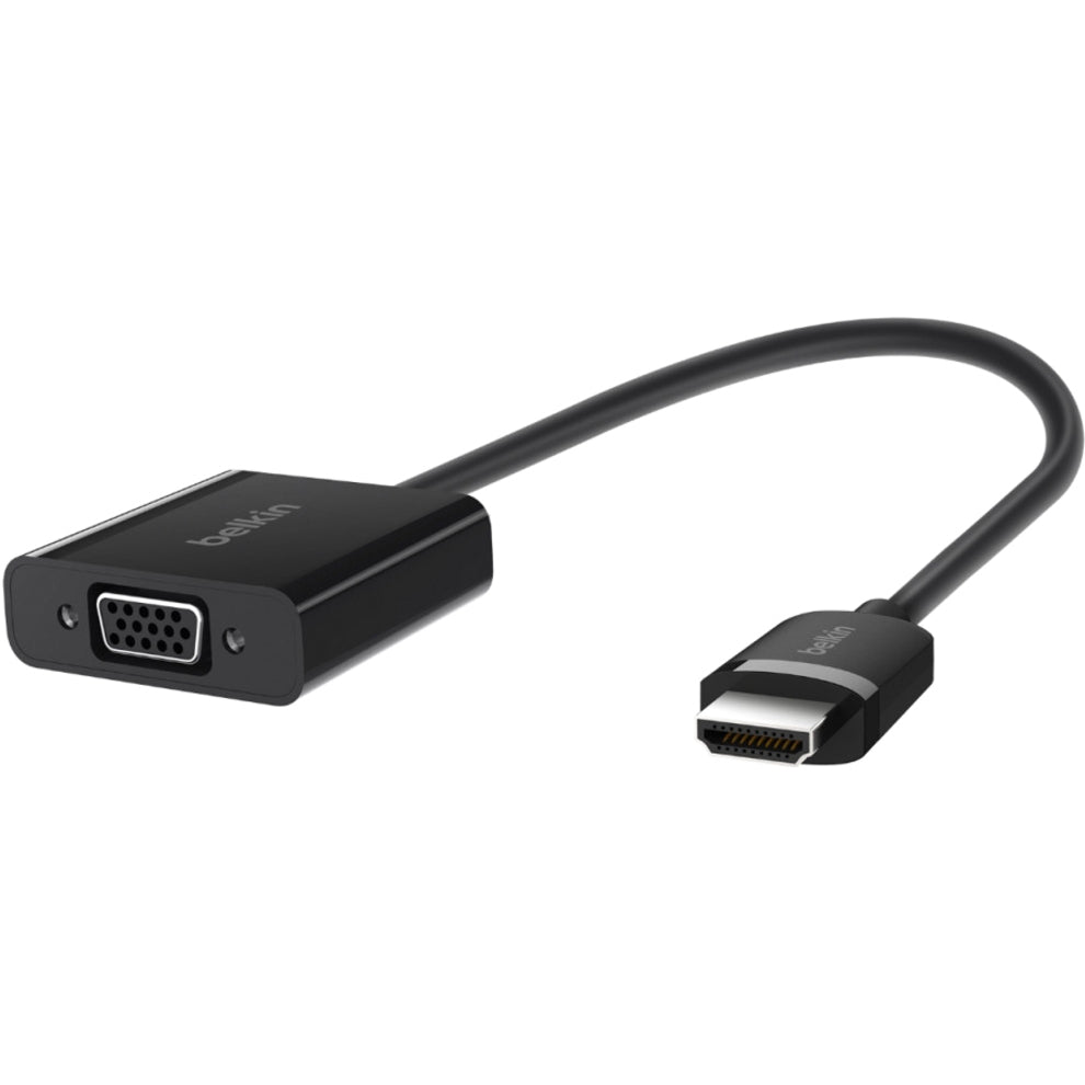 Belkin AV10170bt HDMI TO VGA Adapter, A/V Cable for TV, Audio/Video Device, Projector, Monitor