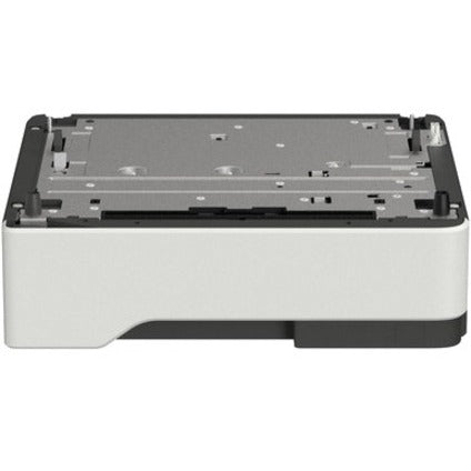 Lexmark 550-Sheet paper tray in white and black finish with precision-engineered feed mechanism