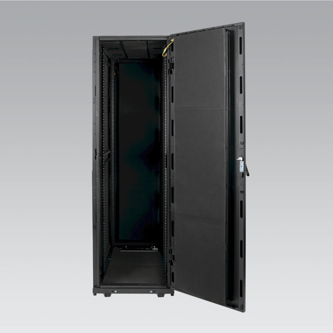 Tripp Lite SRQP42UB SmartRack 42U Quiet Server Rack Enclosure Cabinet 5 Year Warranty Floor Standing 2400 lb Static/Stationary Weight Capacity  트립 라이트 SRQP42UB 스마트랙 42U 조용한 서버 랙 케비닛 5년 보증 바닥 선반 2400 파운드 정적/정지 중량 용량