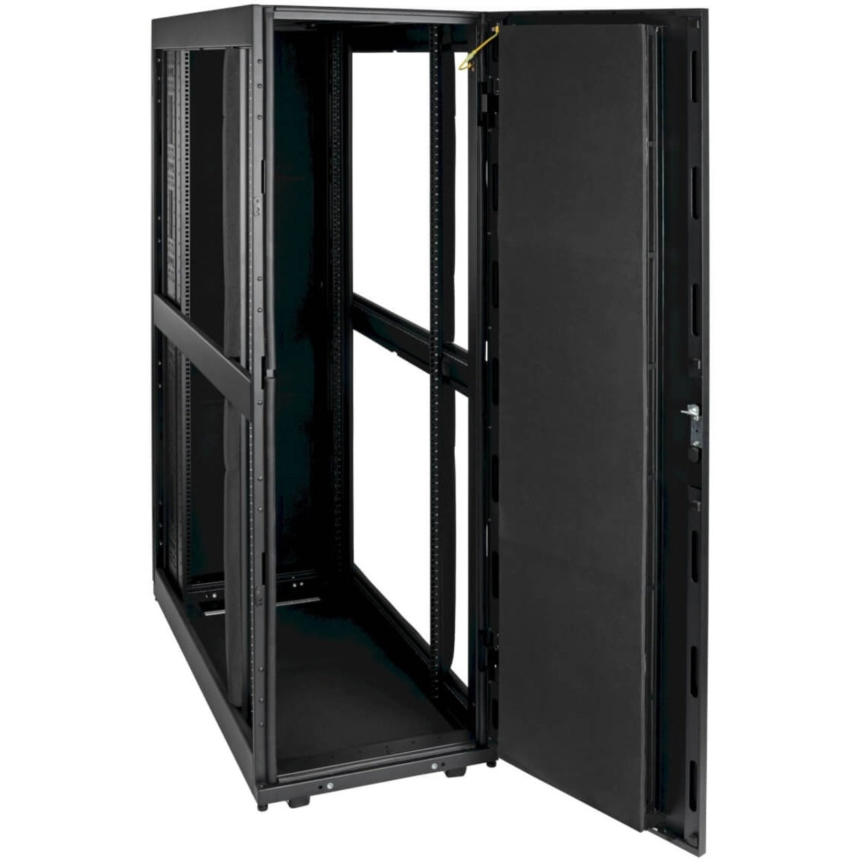 Tripp Lite SRQP42UB SmartRack 42U Quiet Server Rack Enclosure Cabinet, 5 Year Warranty, Floor Standing, 2400 lb Static/Stationary Weight Capacity