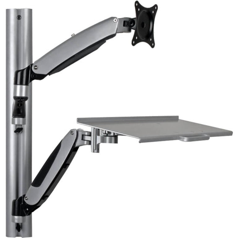 Tripp Lite - トリップライト WWSS1327RWTC - WWSS1327RWTC WorkWise - ワークワイズ Single-Display - シングルディスプレイ Sit-Stand - シットスタンド Wall-Mount - 壁掛け Workstation - ワークステーション Thin-Client - シンクライアント Mount - マウント Ergonomic Design - エルゴノミックデザイン 5-Year Warranty - 5年間の保証