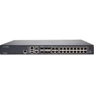 SonicWall 01-SSC-4346 NSA 5650 Network Security/Firewall Appliance, Gigabit Ethernet, 22 Ports, 6 Expansion Slots