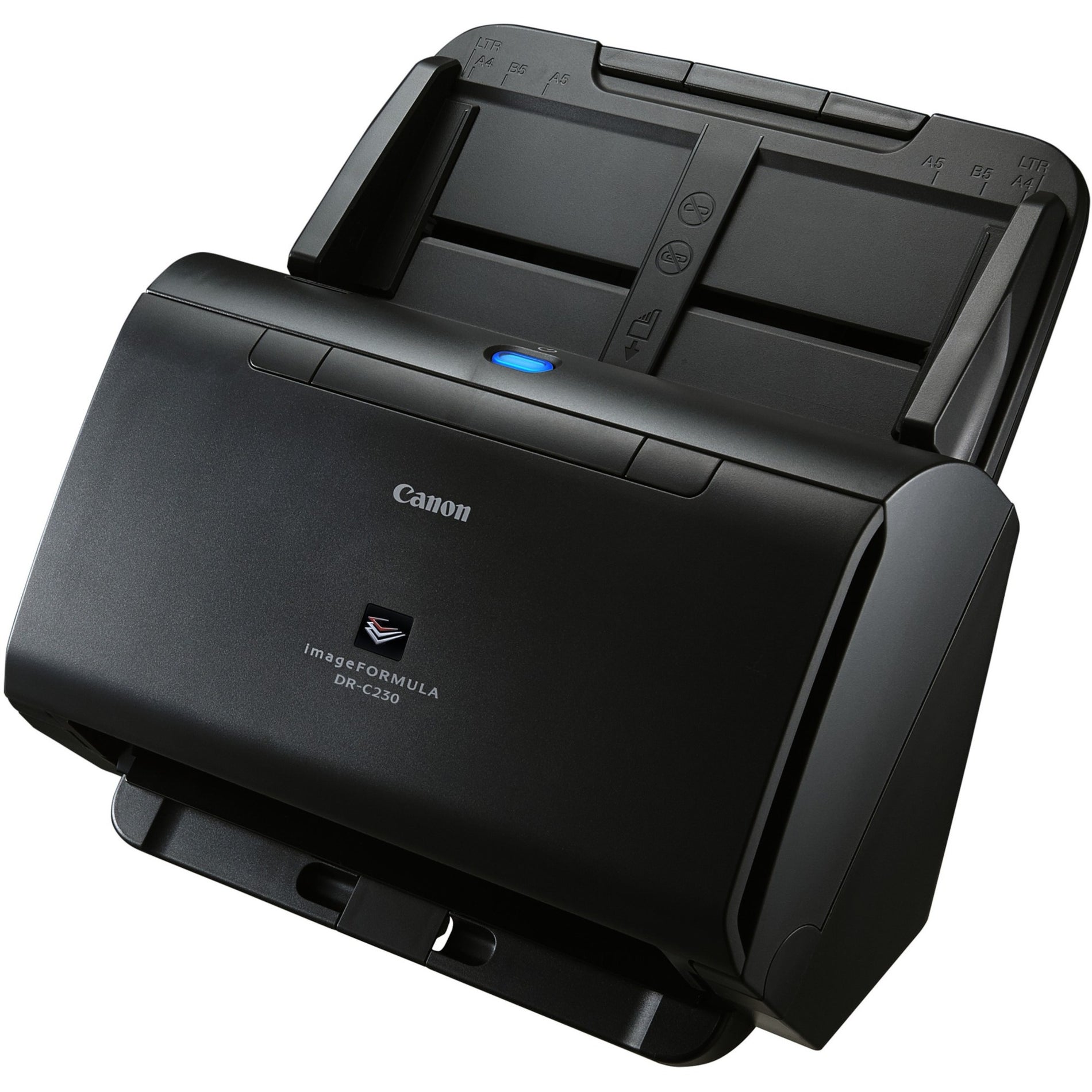 Canon 2646C002 imageFORMULA DR-C230 Office Document Scanner, A4 Size, Color Scanning, 60 Sheet ADF Capacity