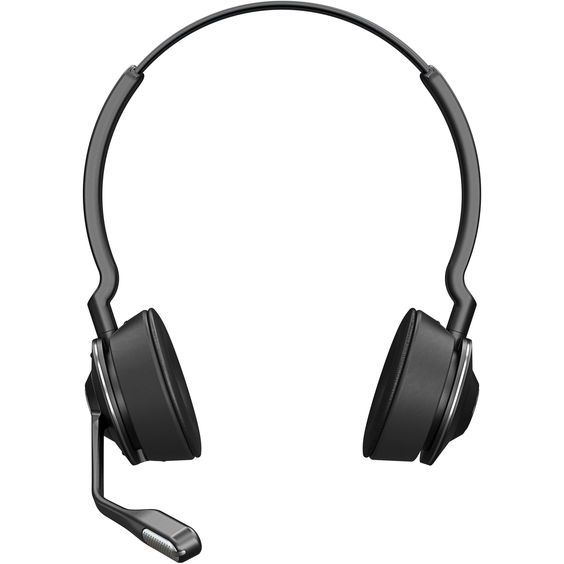 Front view of Jabra Engage 65 Stereo headset showing dual earpieces and headband design-alternate-image2