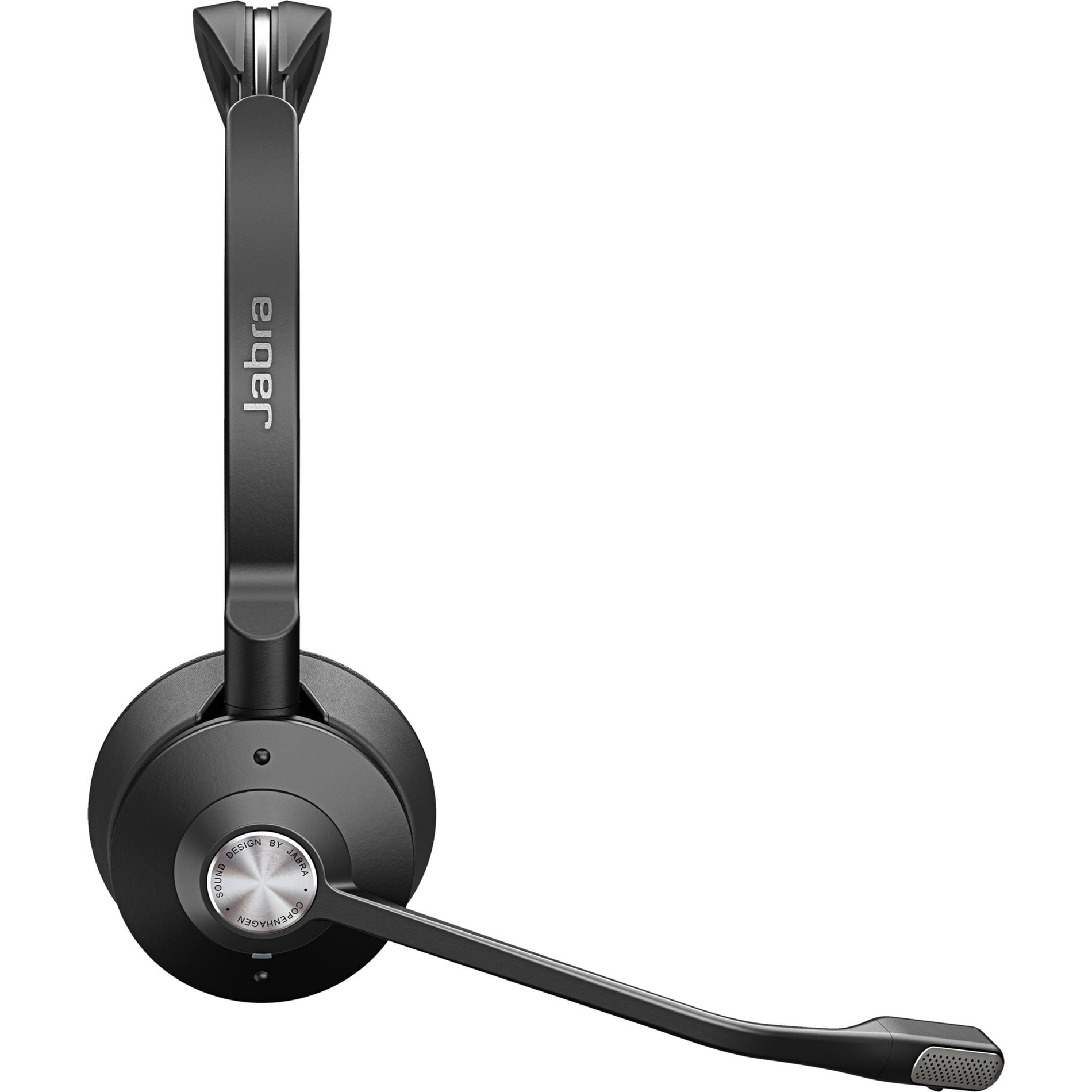 Side view of Jabra Engage 75 headset showing boom microphone design-alternate-image3