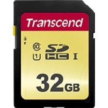 Transcend TS32GSDC500S 32GB SDHC Card, Class 10/UHS-I (U1), 95MB/s Read Speed