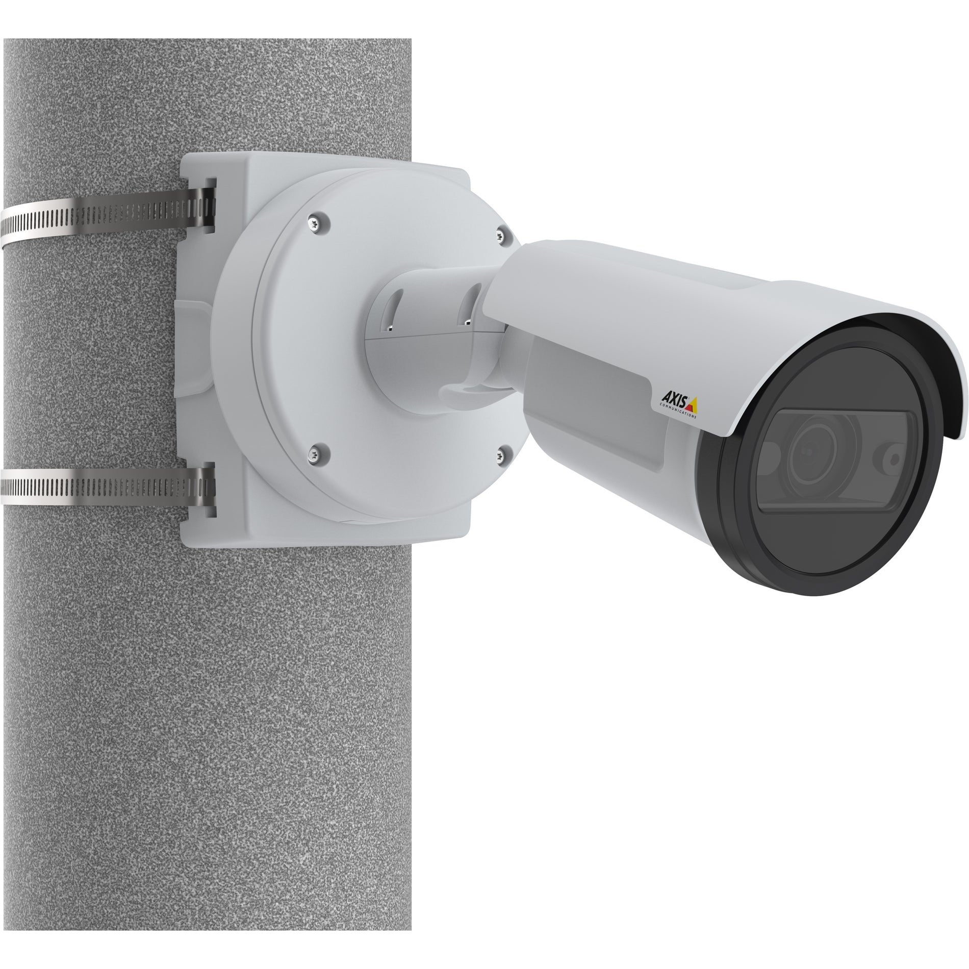 AXIS 01164-001 T91B47 Pole Mount für Kamerahalterung Kameragehäuse Lautsprecher Radarwarner Netzwerkkamera - Weiß