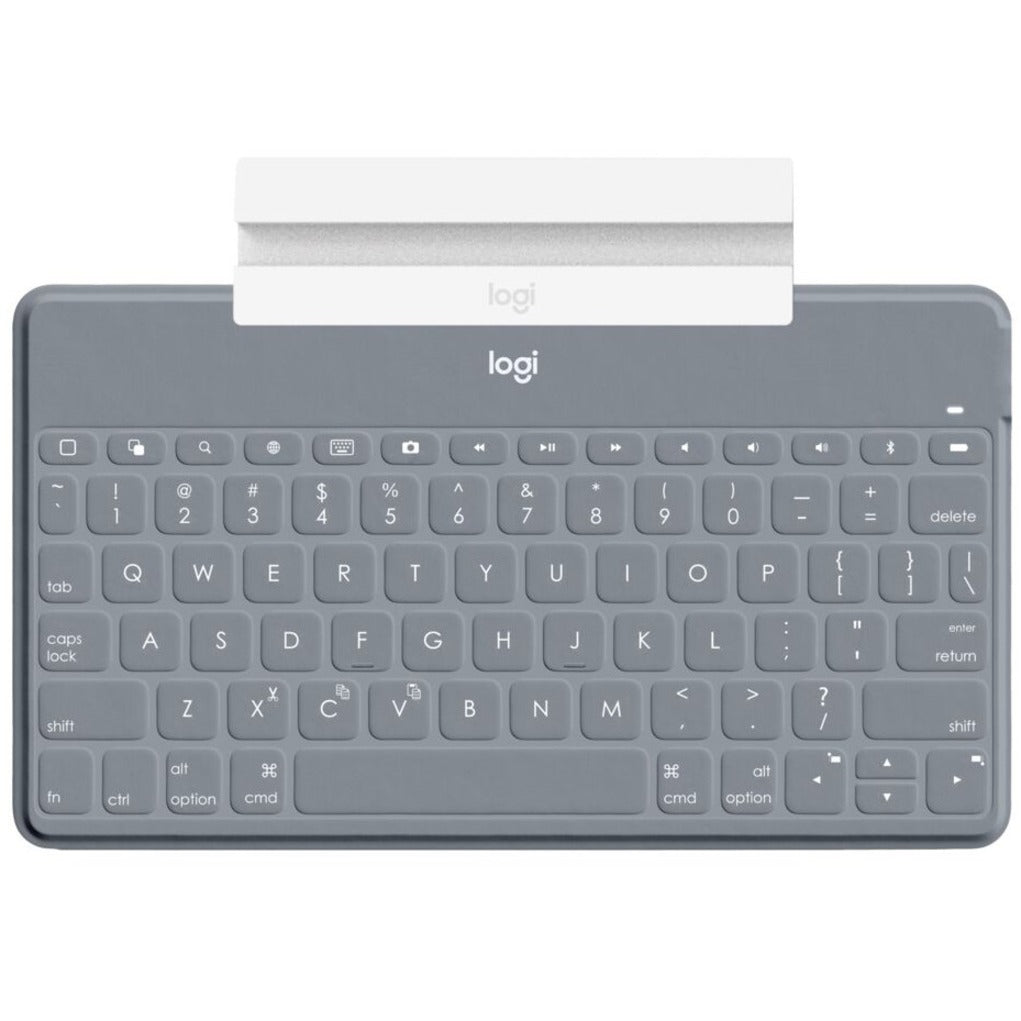 Logitech 920-008918 Keys-To-Go Tastatur schlank und tragbar Bluetooth Wireless Tastatur für iPad Apple TV und iPhone