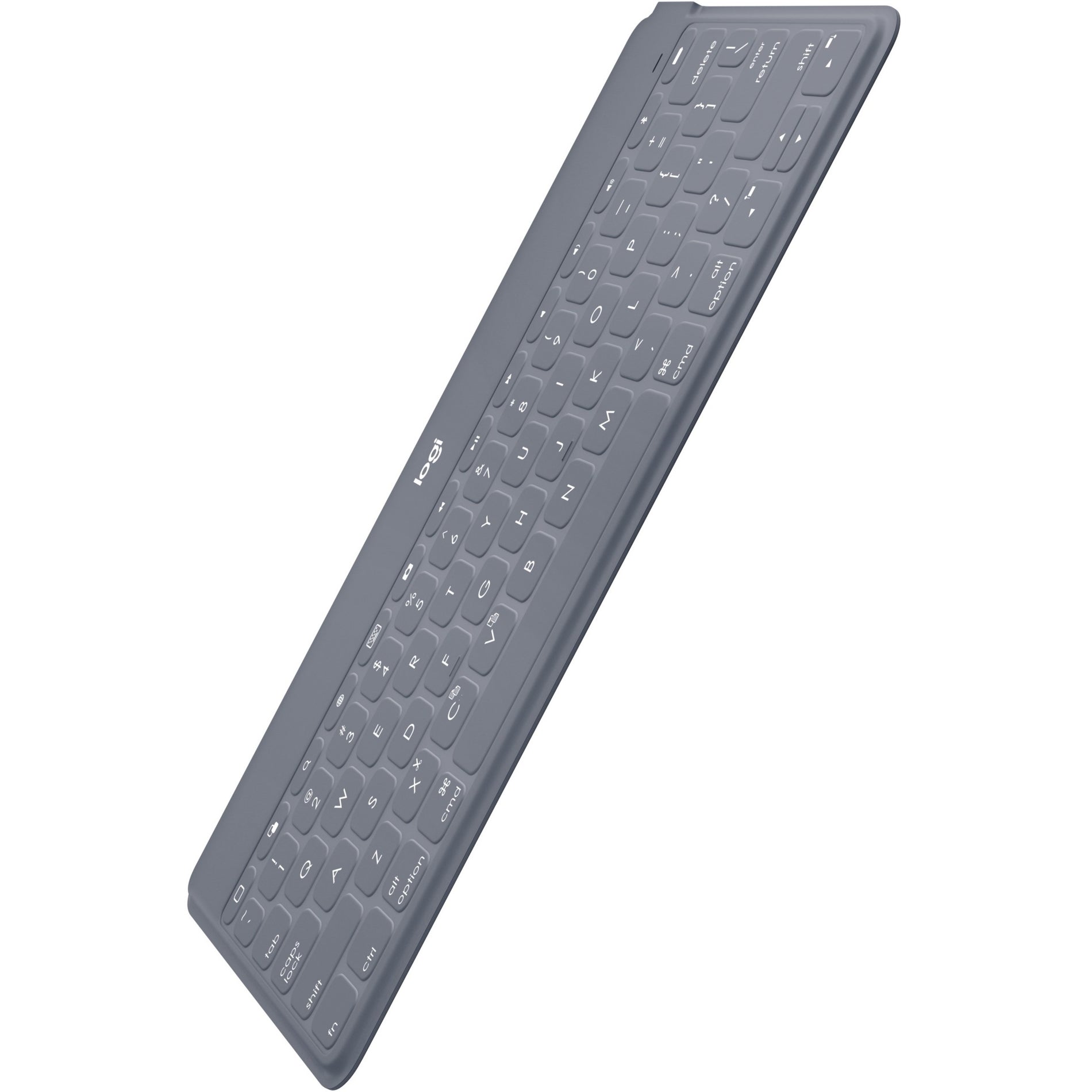 Logitech 920-008918 Keys-To-Go Tastatur schlank und tragbar Bluetooth Wireless Tastatur für iPad Apple TV und iPhone