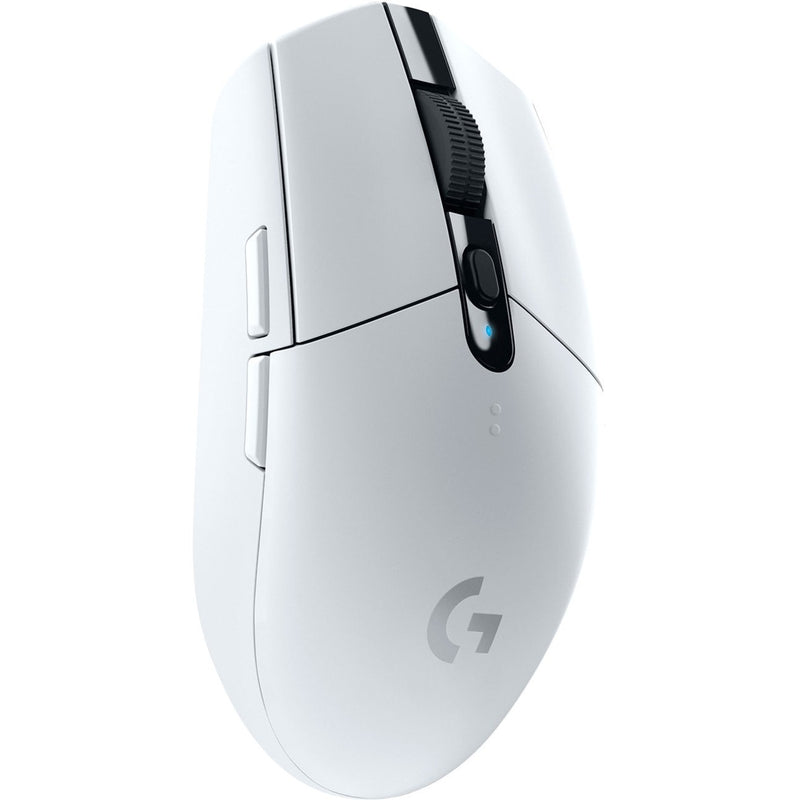 Alternative angle view of Logitech G305 showing sleek profile and button placement