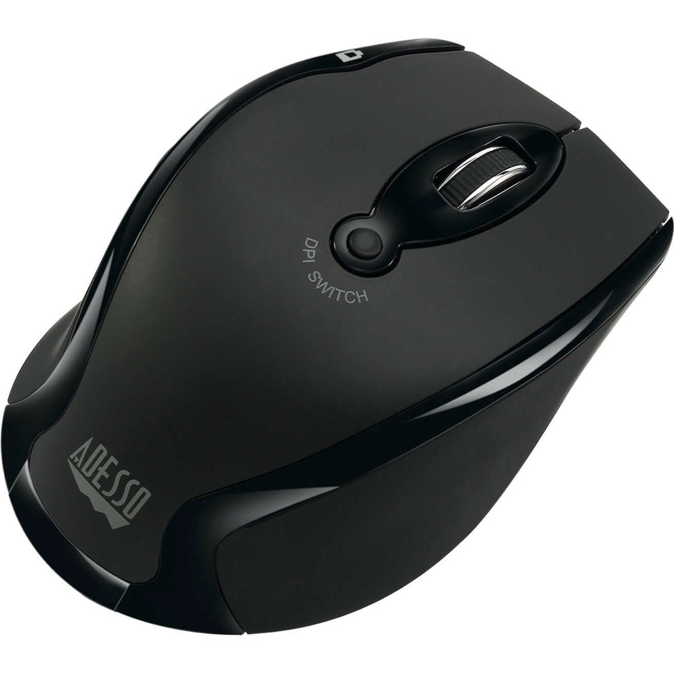 Adesso IMOUSE M20B Raton Óptico Ergonómico Inalámbrico Frecuencia de Radio de 2.4 GHz 6 Botones 1500 dpi