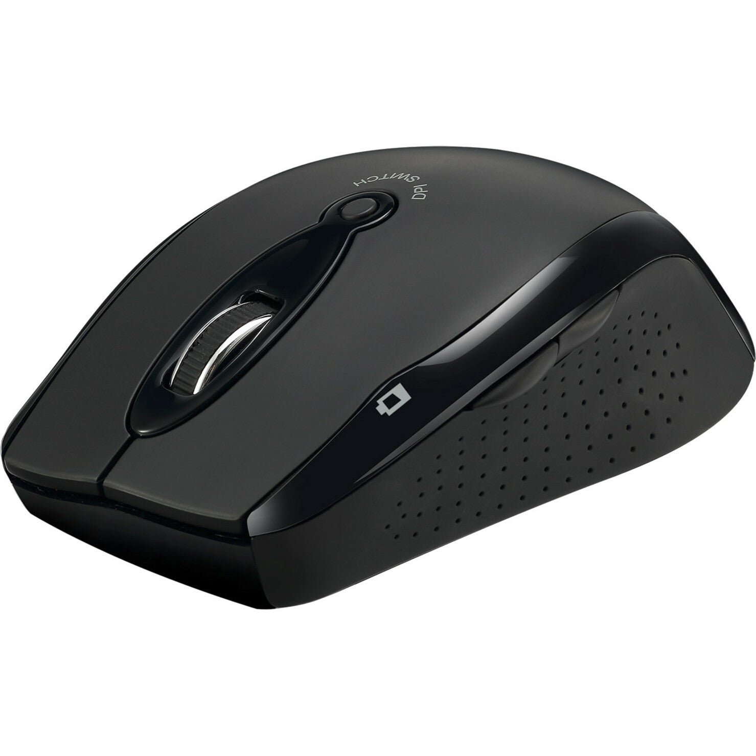 Angular view of mouse showing ergonomic design elements-alternate-image6