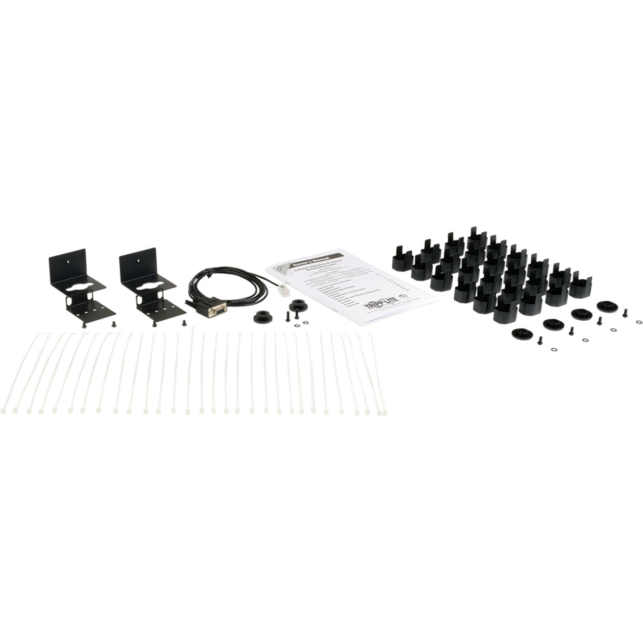 PDU installation kit with mounting brackets, plug-lock inserts, and accessories-alternate-image4