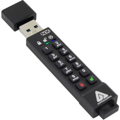 อุปกรณ์ USB แฟลช Apricorn ASK3-NX-16GB Aegis Secure Key 3NX ความจุ 16GB การเข้ารหัส AES 256 บิต