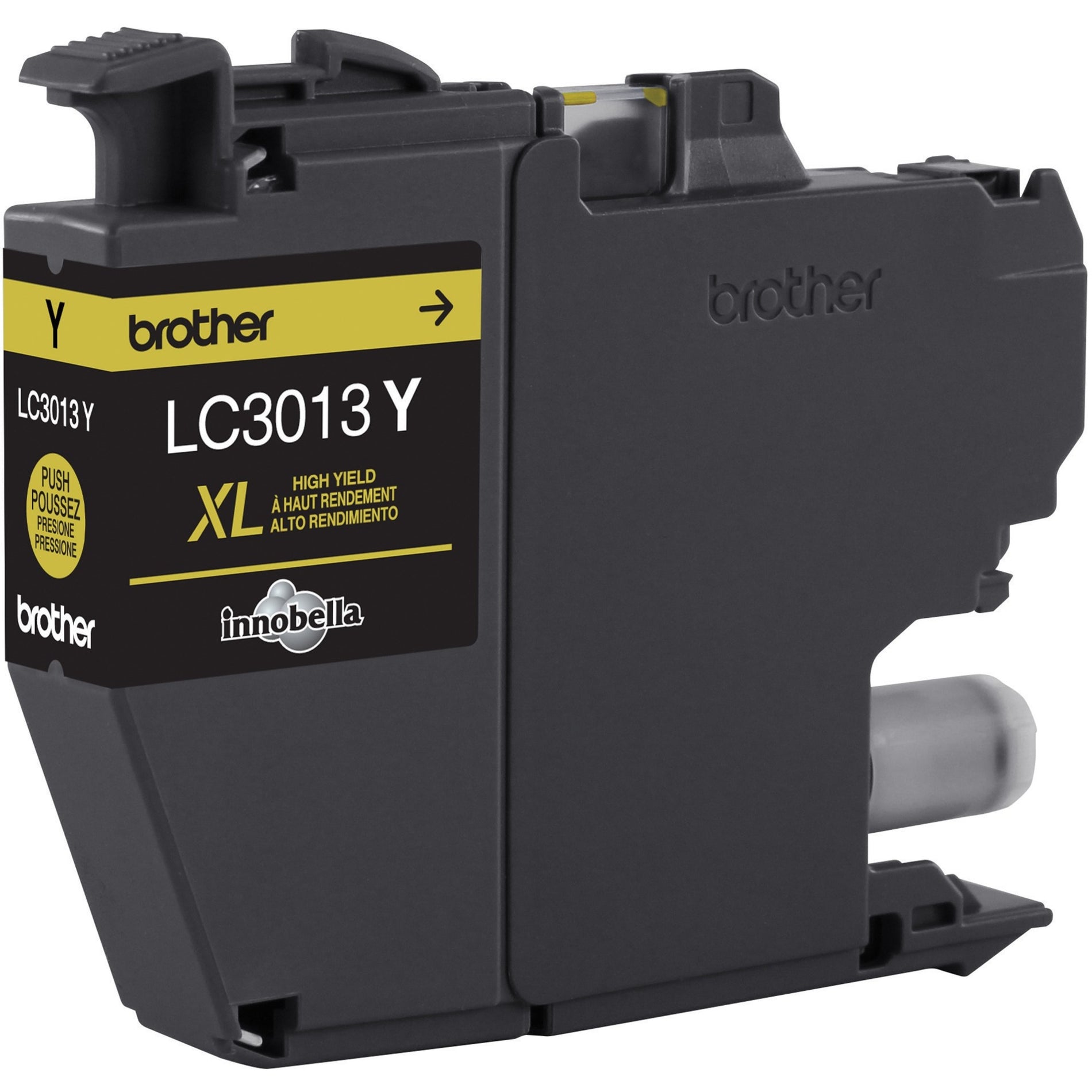 Brother LC3013Y High Yield Yellow Ink Cartridge (approx. 400 pages), for MFC-J491