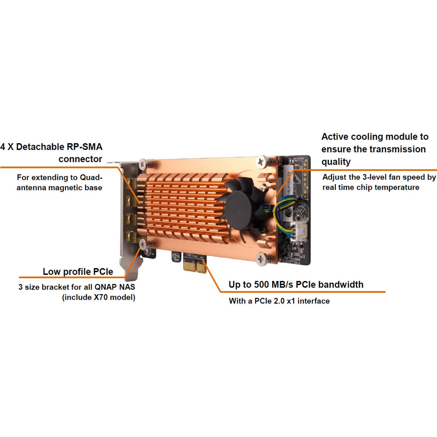 Technical diagram of QWA-AC2600 features and specifications-alternate-image9