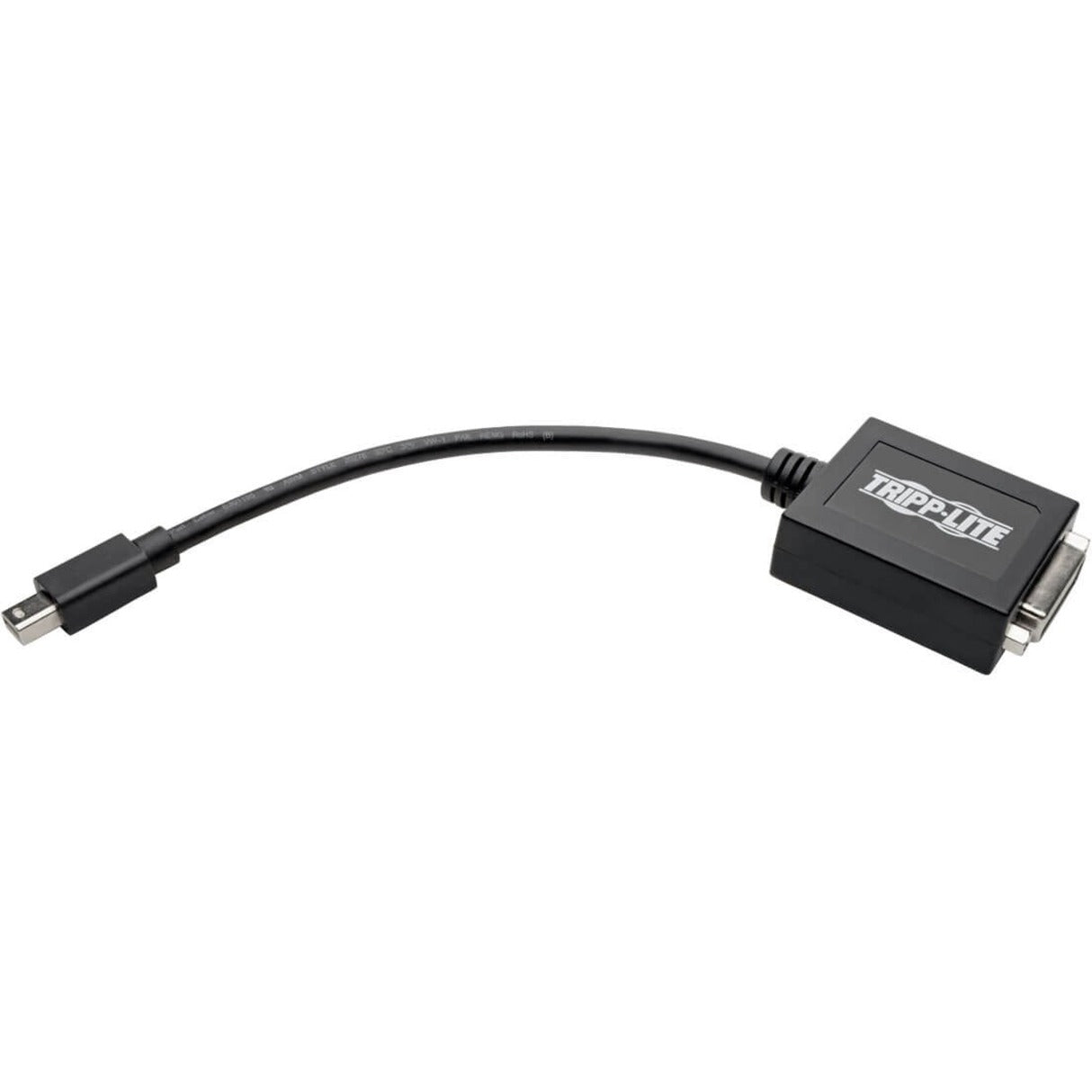 Tripp Lite P137-06N-DVIB คีย์สเปน DVI / Mini DisplayPort สายเคเบิล 1 ฟุต แบบพาสซีฟ 1920 x 1200 ตรงตามมาตรฐาน TAA รับรอง RoHS