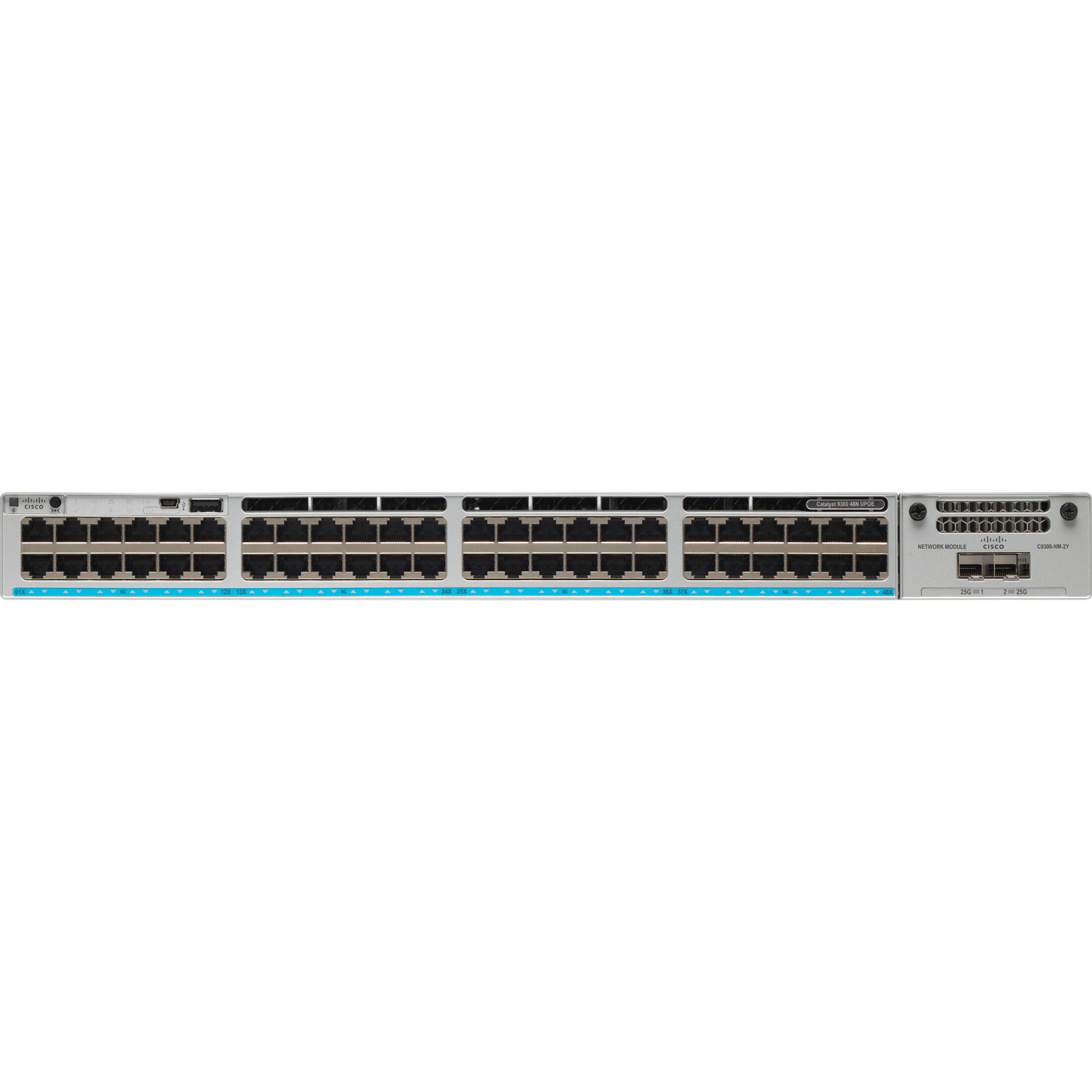 Cisco C9300-NM-2Y Catalyst 9300 Módulo de Red 2 x 25G Expande tu Red con Conectividad de Alta Velocidad