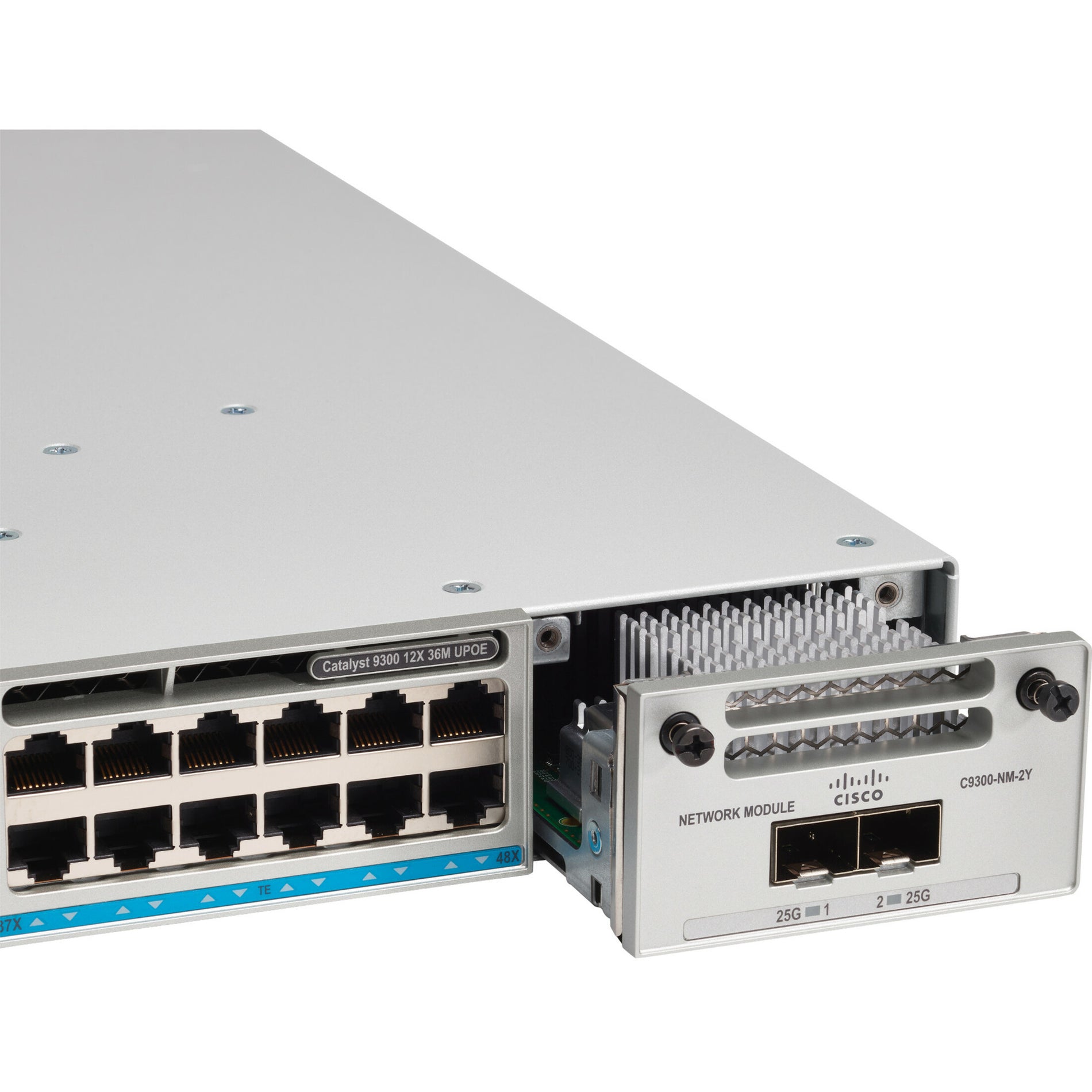 Cisco C9300-NM-2Y Catalyst 9300 2 x 25G Network Module, Expand Your Network with High-Speed Connectivity