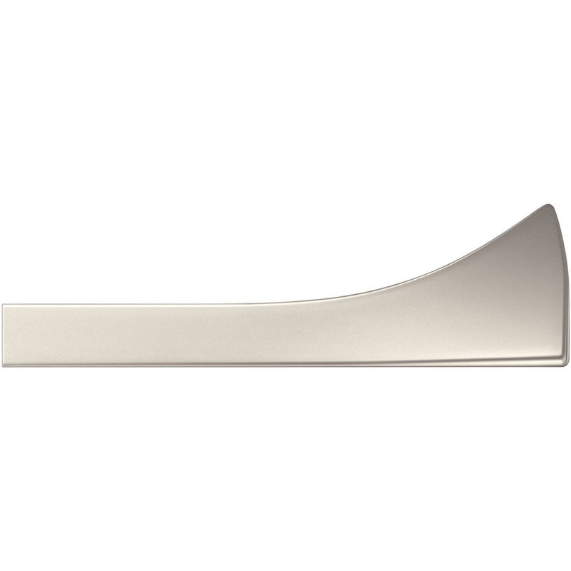 Side profile view of Samsung BAR Plus showing curved metallic design