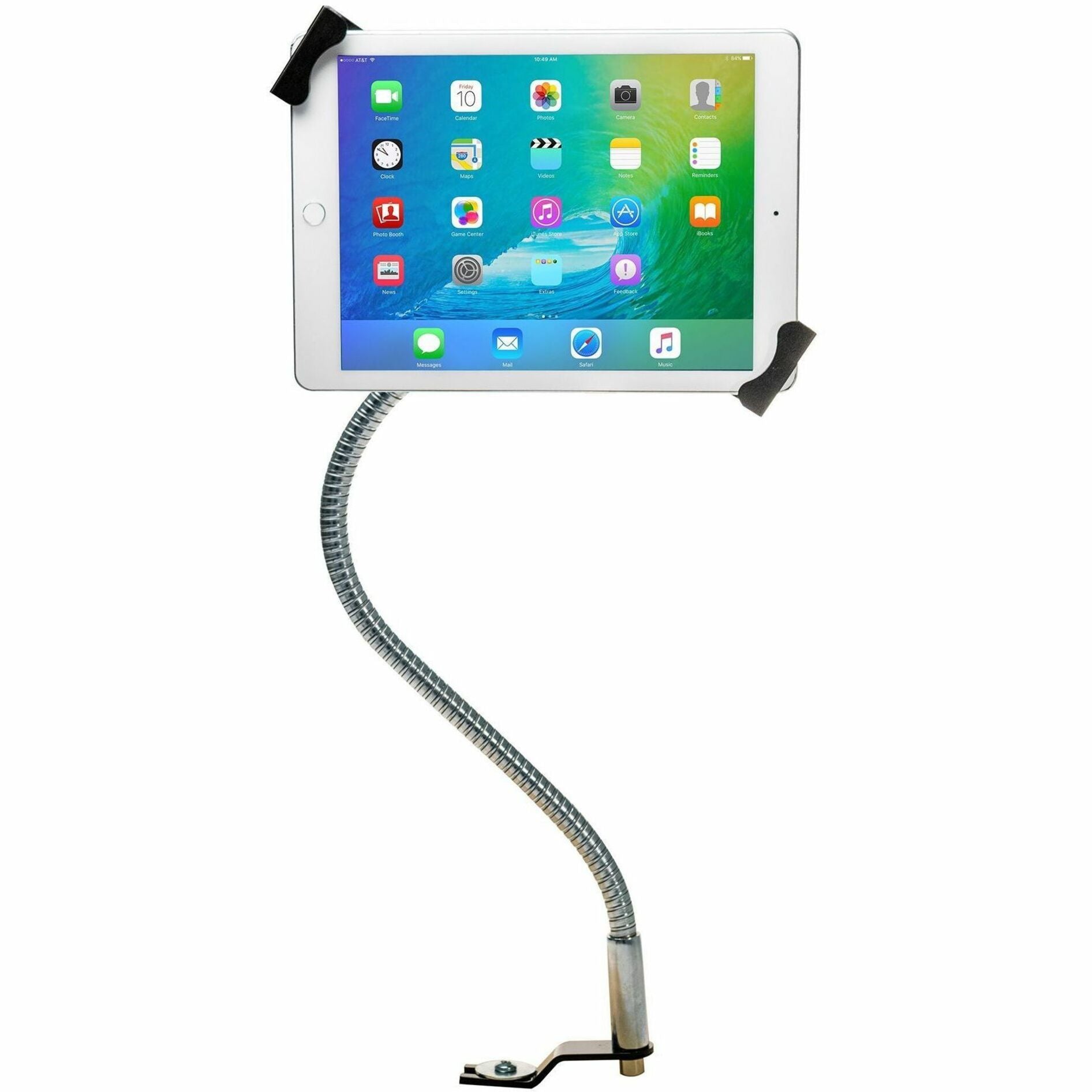 CTA Digital PAD-SGCT Security Gooseneck Car Mount for Tablets, Vehicle Mount for iPad and Tablet Devices